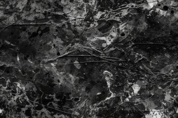 black and white photograph of a smooth marble surface. Generative AI