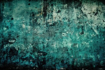 colorful, textured and grungy wall covered in layers of paint. Generative AI