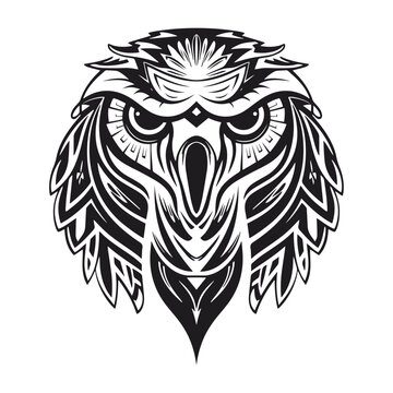  Simple Eagle Head Vector for Logo Design