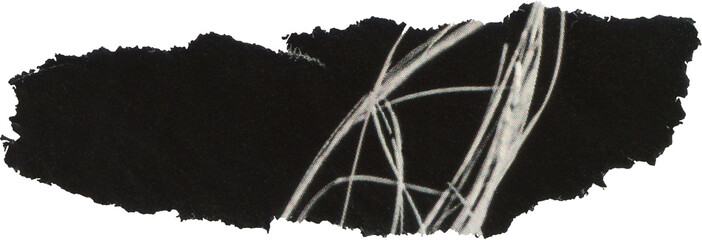 dark textured scrap of paper log	