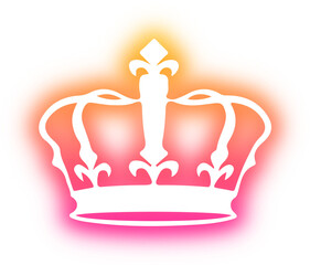 Collection of crown neon