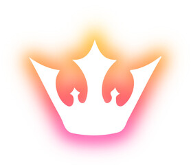 Collection of crown neon