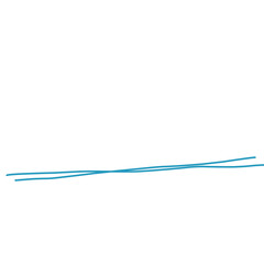 Set of Line Doodles, Scribble, Underlines