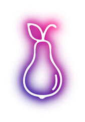 Collection of Fruit neon