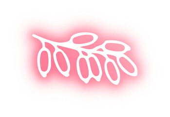 Collection of Fruit neon