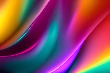 Abstract background color gradient. Gradient design element for backgrounds, wallpapers, covers, ui design, banner, poster, mobile apps. generative ai
