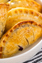 Empanadas with Blueberries