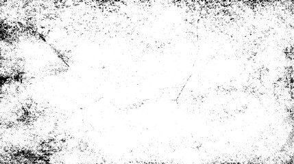 Scratched Grunge Urban Background Texture Vector. Dust Overlay Distress Grainy Grungy Effect. Distressed Backdrop Vector Illustration. Isolated Black on White Background. EPS 10.
