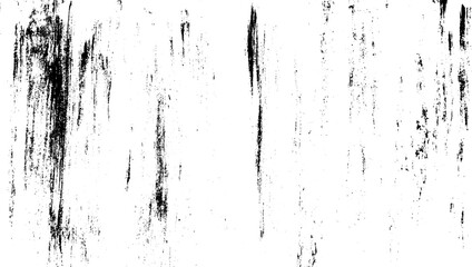 Monochrome texture composed of irregular graphic elements. Distressed uneven grunge background. Abstract vector illustration. Overlay for interesting effect and depth. Isolated on white background.