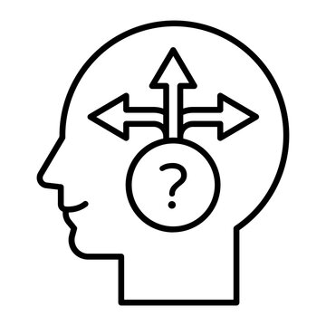 Fear Outline Icon
