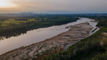 Rzeka Wisła Warszawa