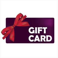 gift card icon vector, illustration, symbol