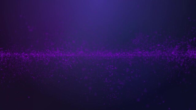 Blue Abstract Motion Background. Gradient animation particles motion.