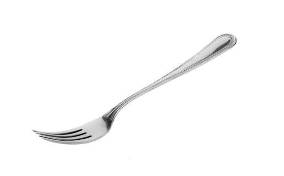 steel fork on transparent png