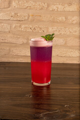 Drink ou cocktail colorido