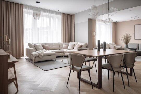 interior armchair design generative ai carpet stairs chair house wall plant. Generative AI.