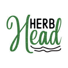 Herb head SVG