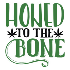 Honed to the bone SVG