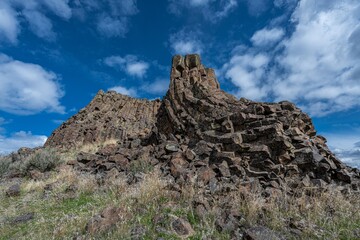 Basalt Structures in Columbia National Wildlife Refuge, WA