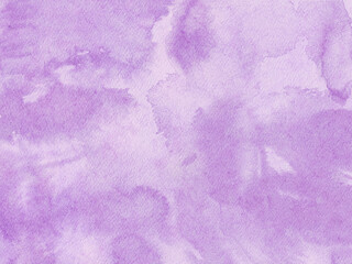 Purple watercolor art background. Old paper texture for cards, flyers, poster. banner. Watercolor 
 brushstrokes and splashes.
