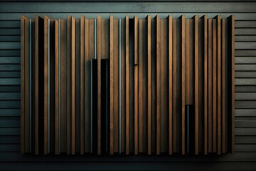 wooden background with stripes created using AI Generative Technology