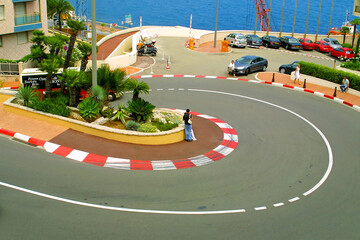 Famous Formula One hairpin (