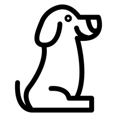 animals line icon