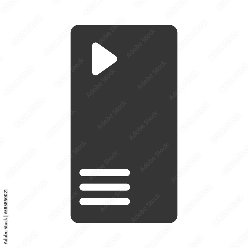 Poster computer vector icon. computer box icon. system block vector.