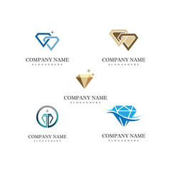   Diamond Logo Template vector symbol nature