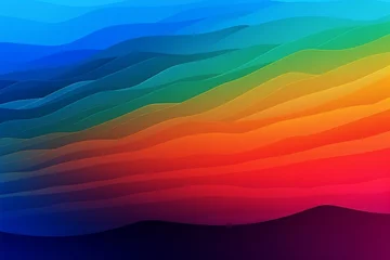Tapeten kleurrijke desktop achtergrond voor desktop of tablet © Oliver