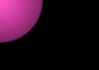 "Completely black  background contrasted with Bright pink semicircles.Abstract black pink Background. Abstractblack pinkBackgroun Vector. Abstract black pink Background Image. Abstract black pink .