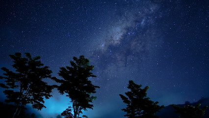 view of the milky way