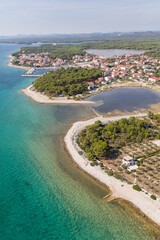 aerial view of the Croatia