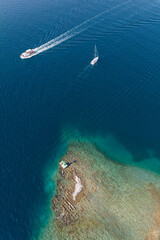 Obraz premium aerial view of the Croatia
