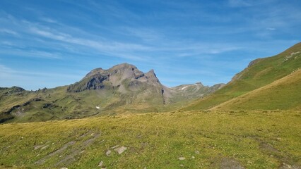 Fototapeta na wymiar Grindelwald mountains