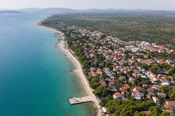 aerial view of the Croatia