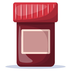 Medicine plastic containers. 