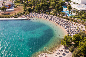 aerial view of the Croatia