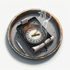 Fototapeta premium Aschenbecher / Ashtray