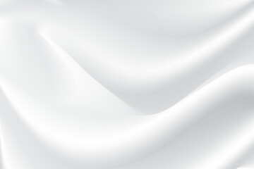 Smooth elegant white silk or satin luxury cloth texture. Luxurious background design. In white toned. Retro style