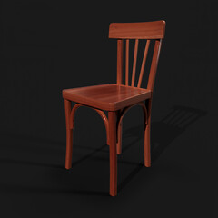 Realistic Dining Chair