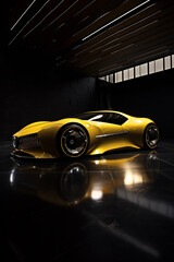 sport car wallpaper Ai Generative	