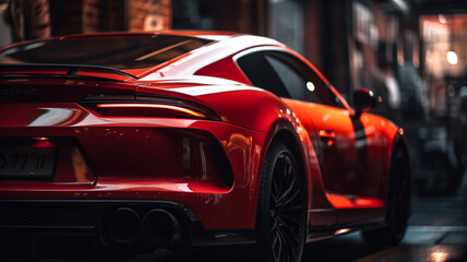 sport car wallpaper Ai Generative	