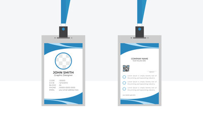 ID Card templet modern professional and unique design 