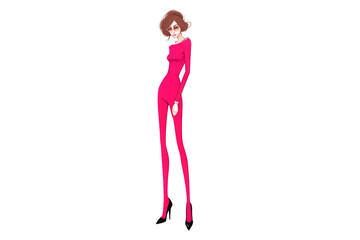 fashion female illustration