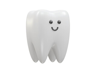 Teeth icon render 3d illustration vector element