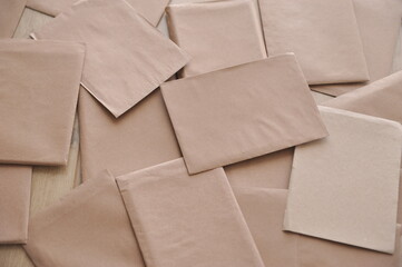 Obraz premium envelopes de papel dos correios 