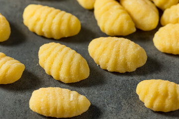 Homemade Raw Potato Gnocchi Pasta