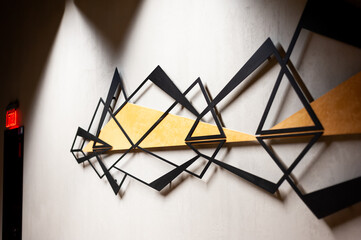 New modern building interior empty