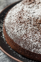 Baked Chocolate Olive Oil Cake